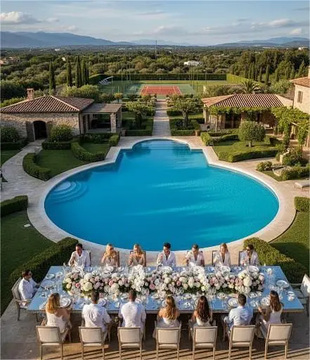 Villa con piscina privada